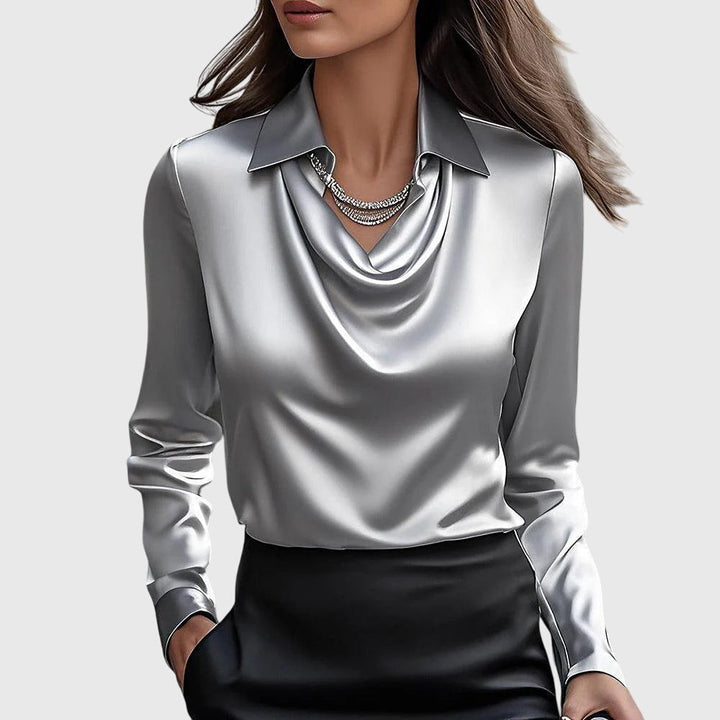 Ericka – Elegant Shiny Blouse