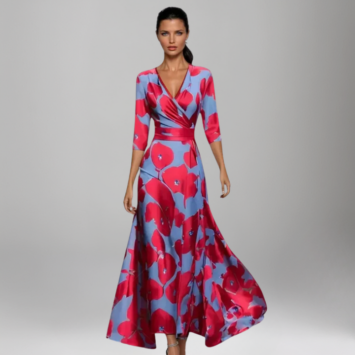 Elle - Maxi-Wickelkleid