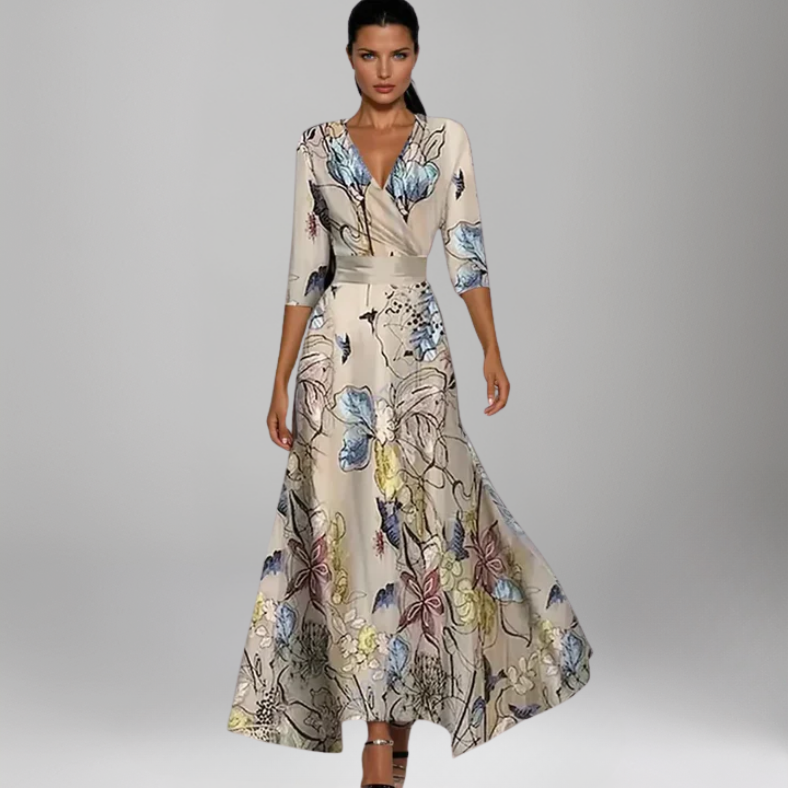 Elle - Maxi-Wickelkleid