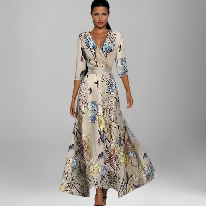 Elle - Maxi-Wickelkleid