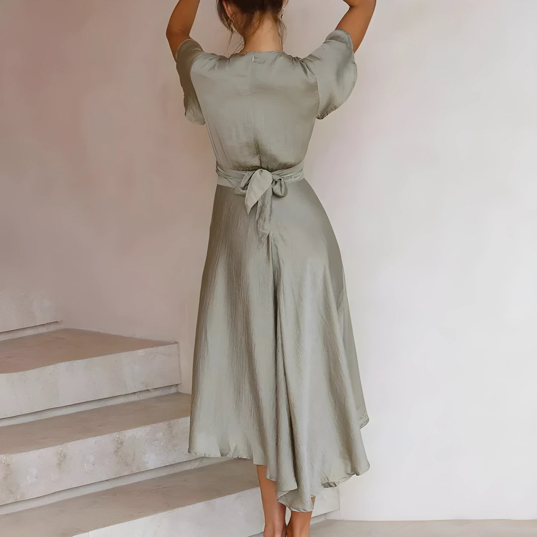Eve - Midikleid mit dekorativem Knoten