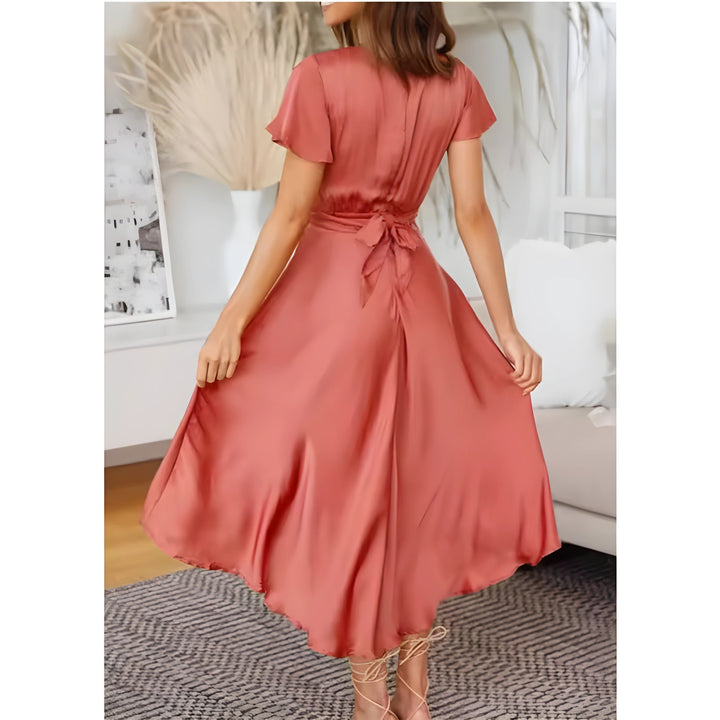 Eve - Midikleid mit dekorativem Knoten