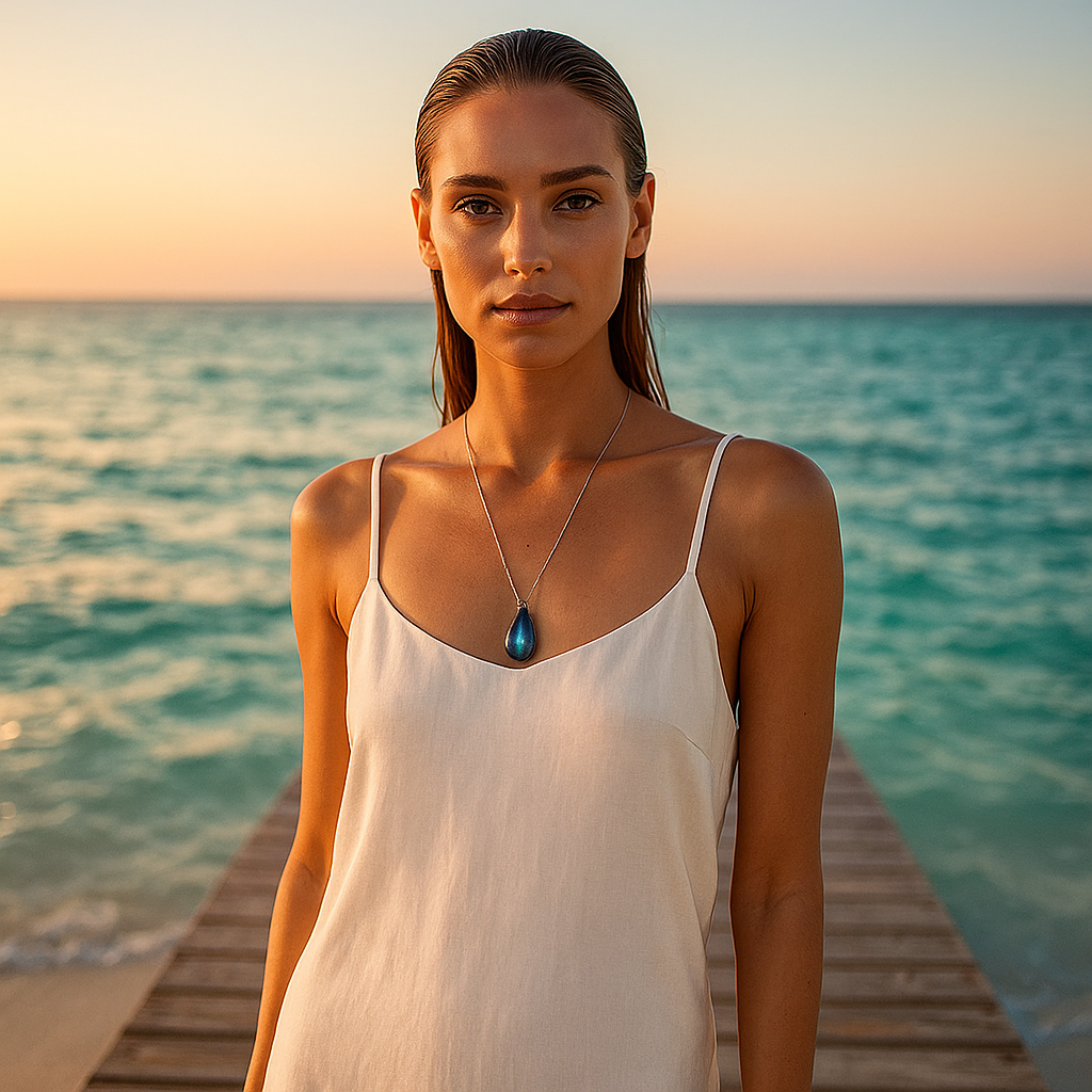 Lagune | Labradorit-Halskette