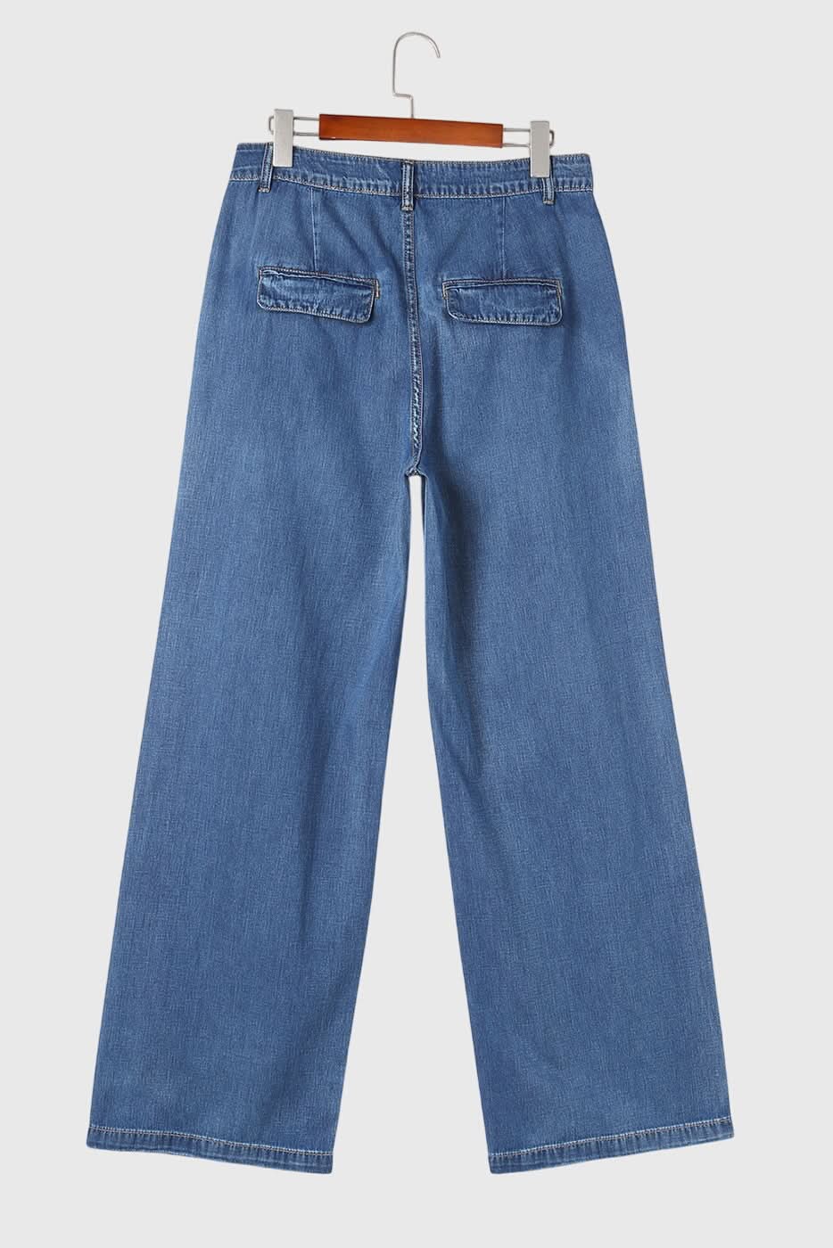 Shiying Faltenhose mit weitem Bein