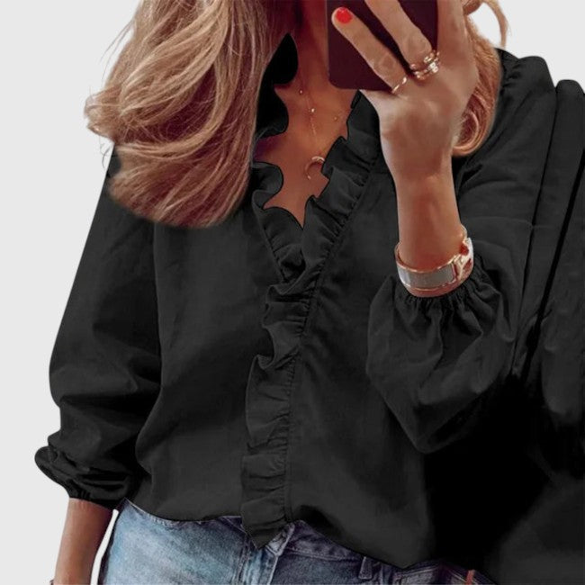 Josie - Rüschenbluse