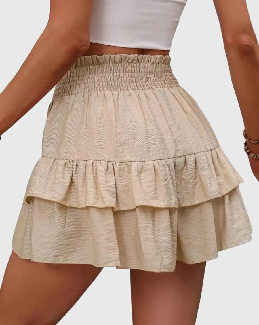 Jane | Weit geschnittener Drapérock