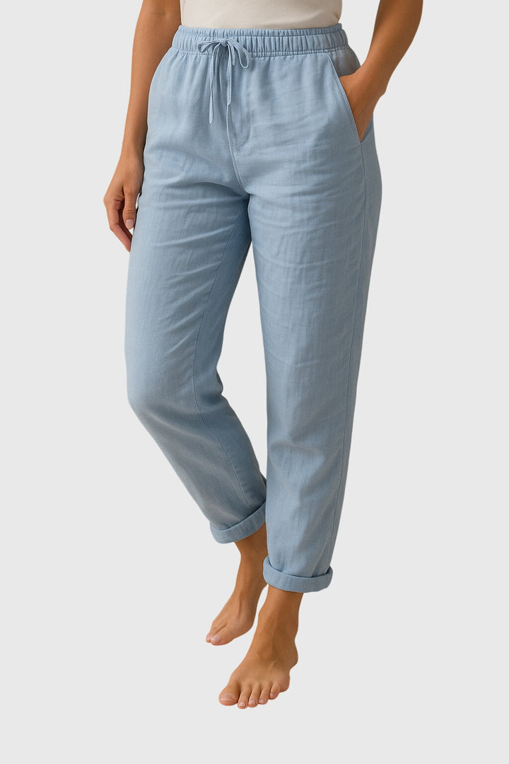 Monika | Trousers in Cotton and Linen