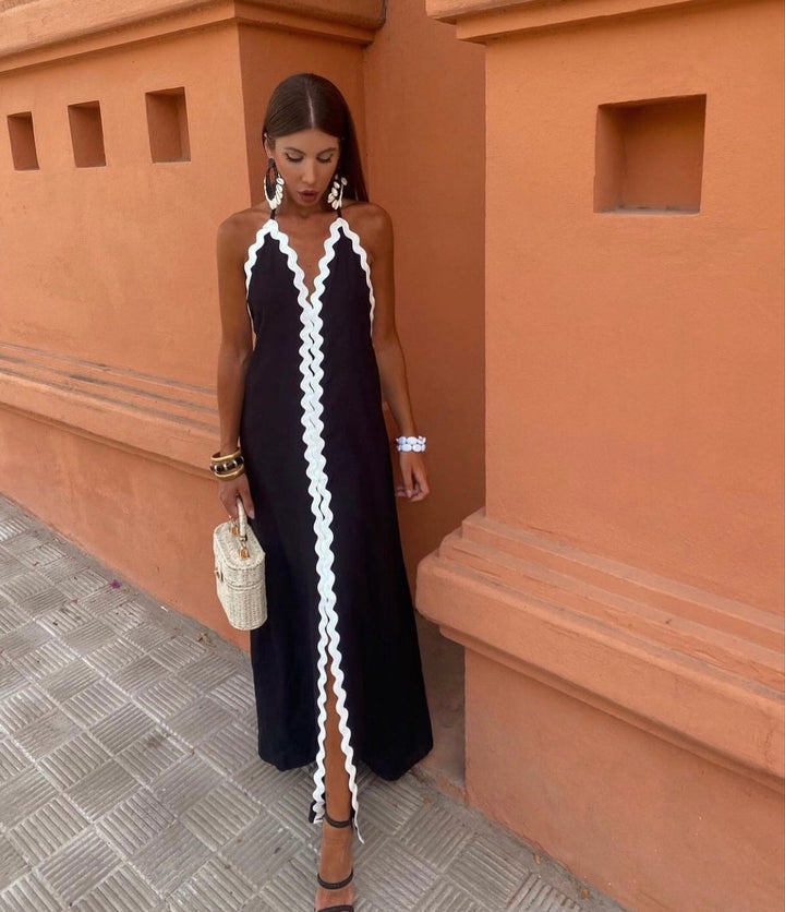 Merlyn - Elegantes langes Kleid