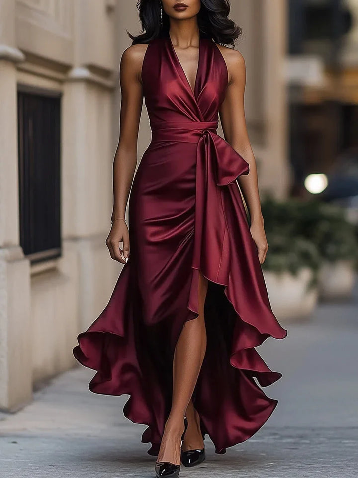 Richeza – Elegantes schulterfreies Kleid