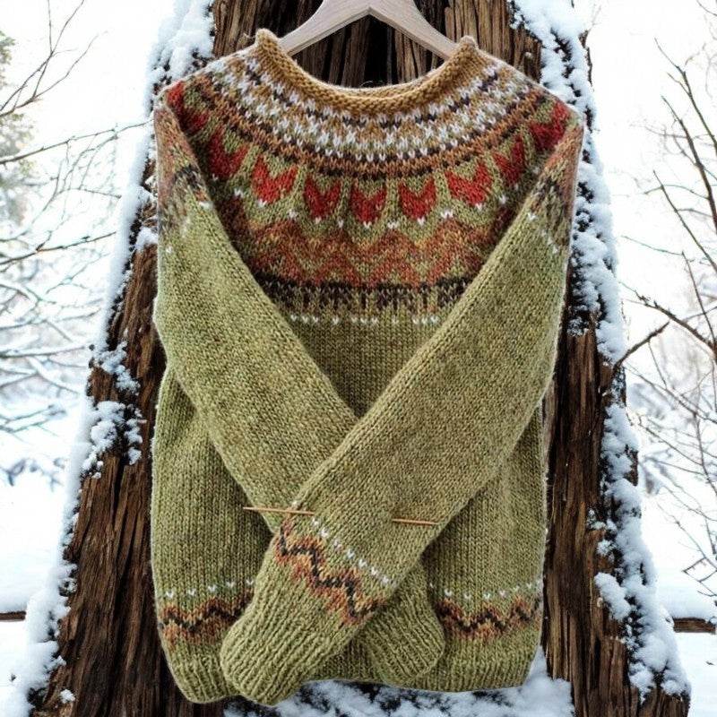 Indie - Vintage Kuschelpullover