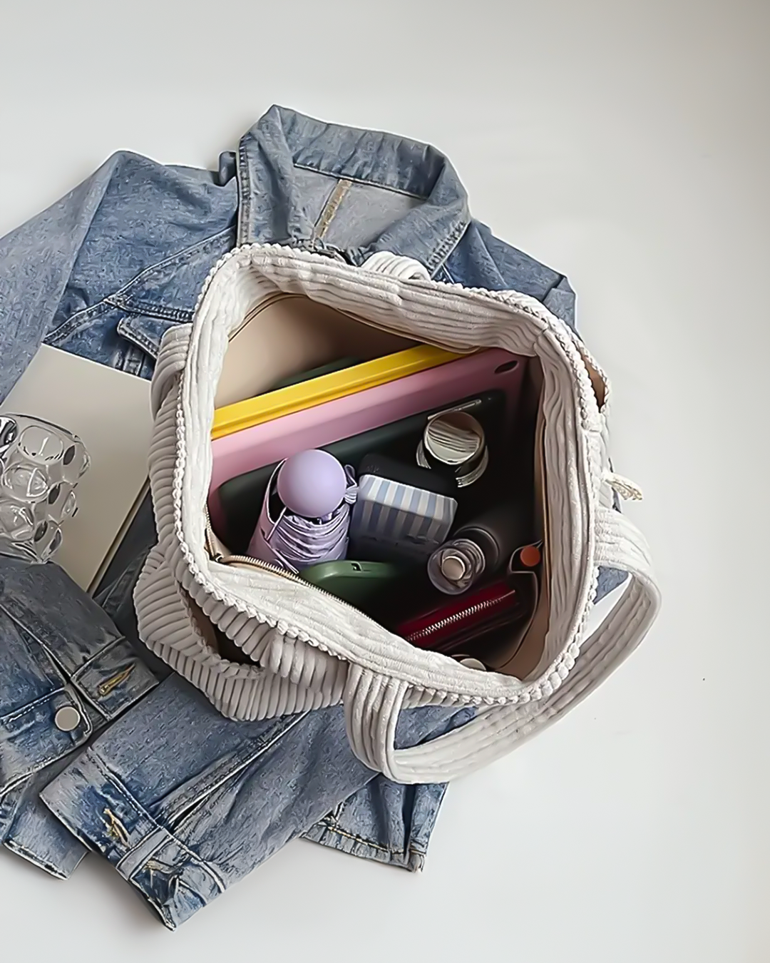 Alyson – Chic Drawstring Tote Bag