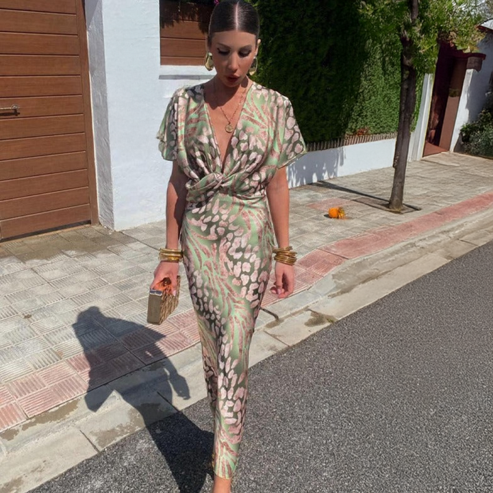 Ginevra - Elegantes Kleid mit Drapierung