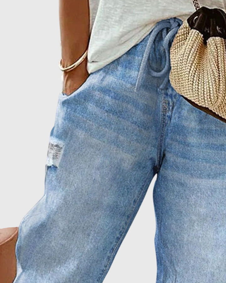 Lässige Jeans mit Tasche