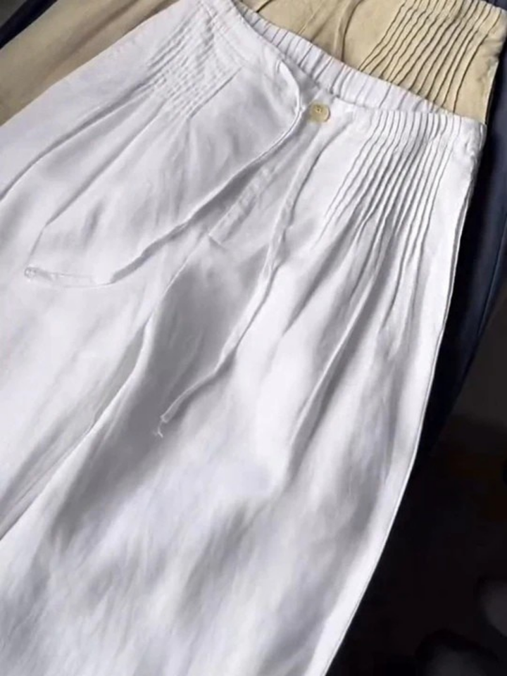 Leonora – Elegante Hose mit weitem Bein