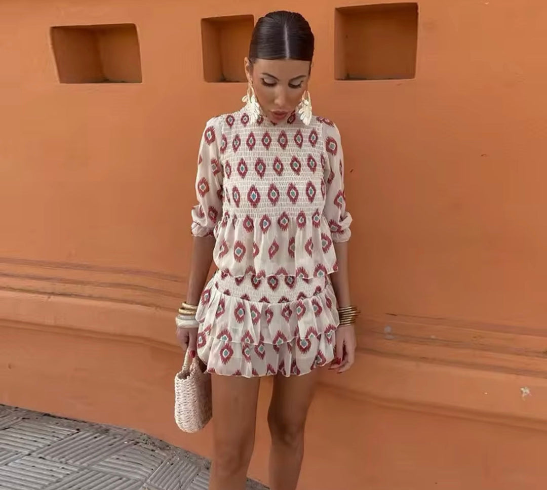 Juliette - Kurzes Kleid im Vintage-Stil