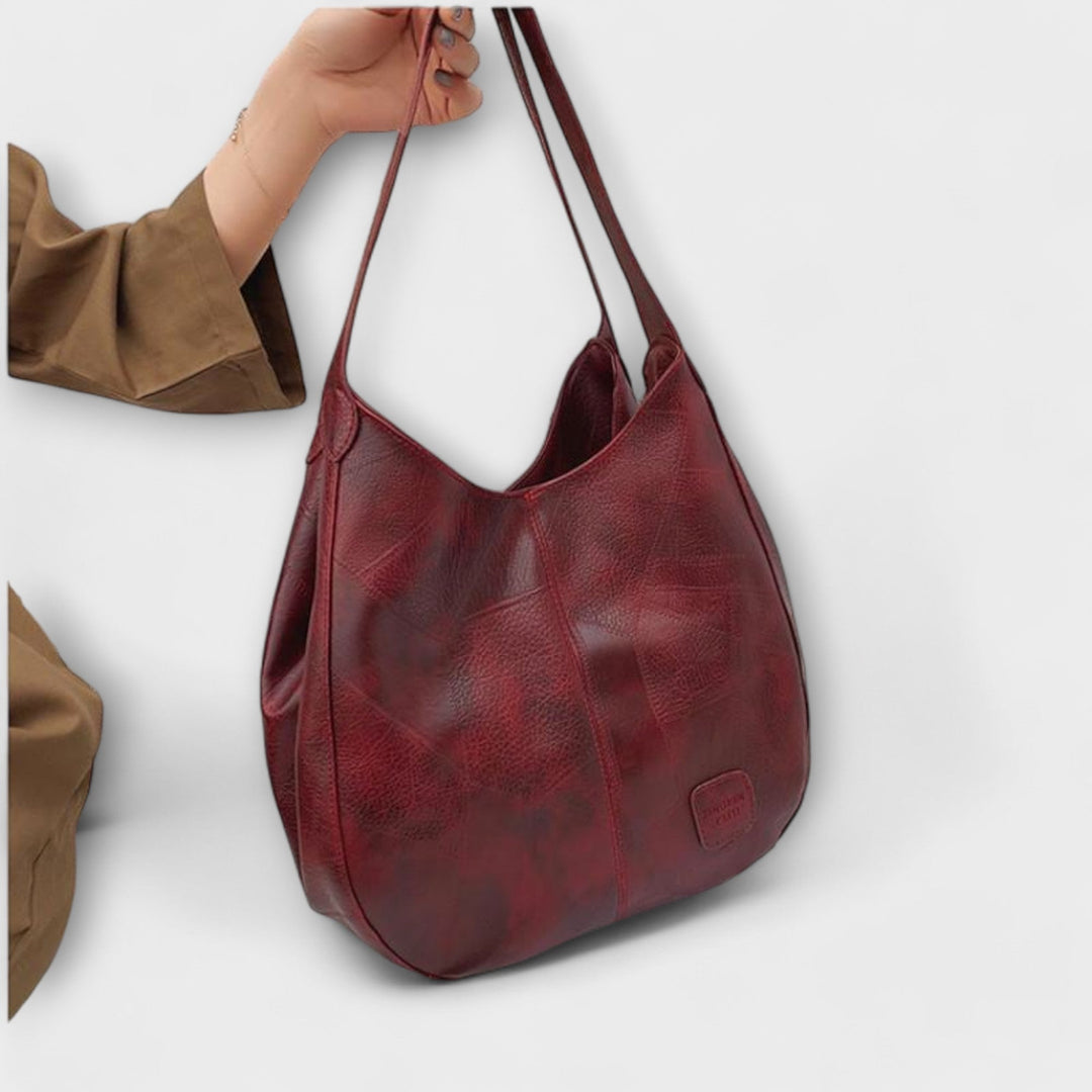 Juni – Vintage-Ledertasche