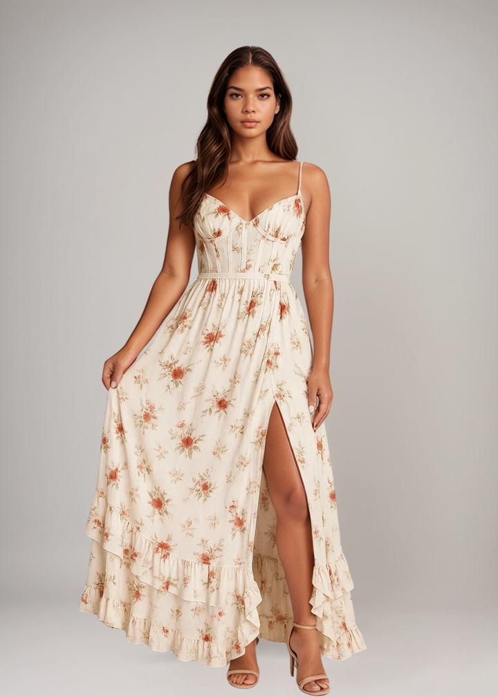 Yara - Romantisches Maxikleid