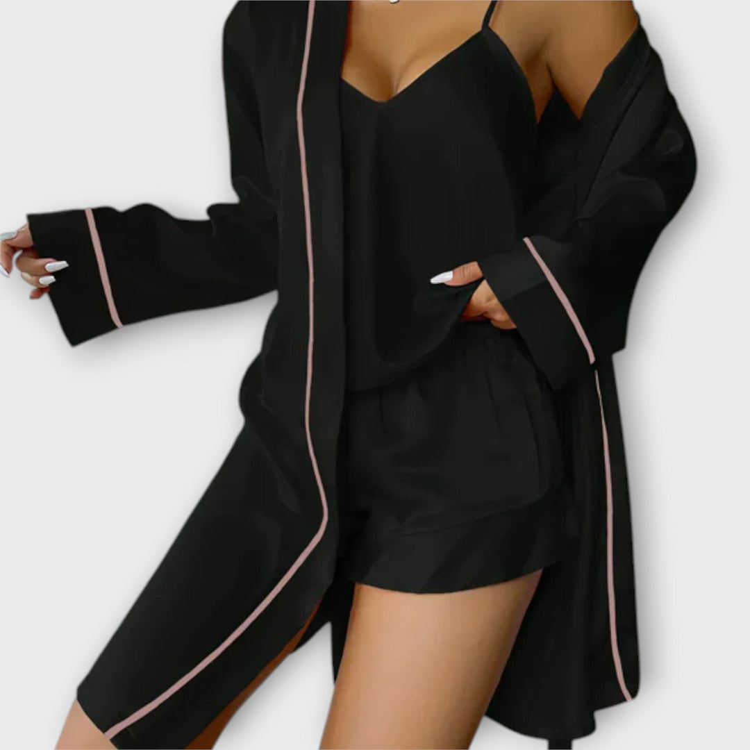 Bequemes 3-teiliges Pyjama-Set