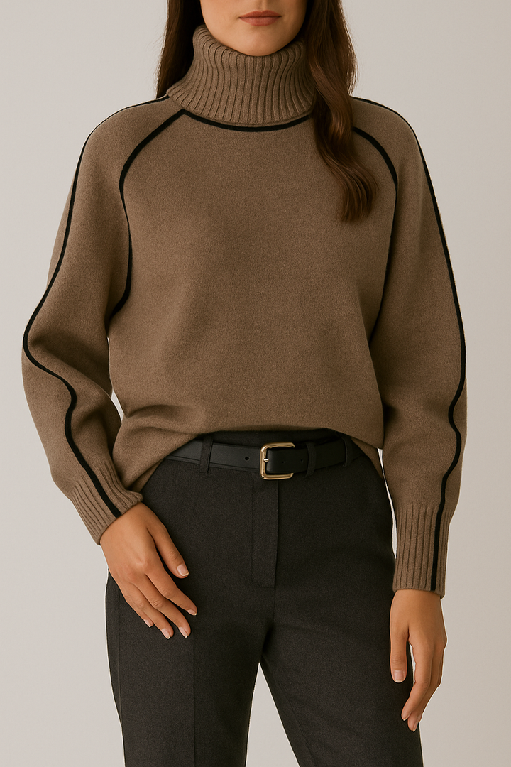 Zoe – Stilvoller Rollkragenpullover 