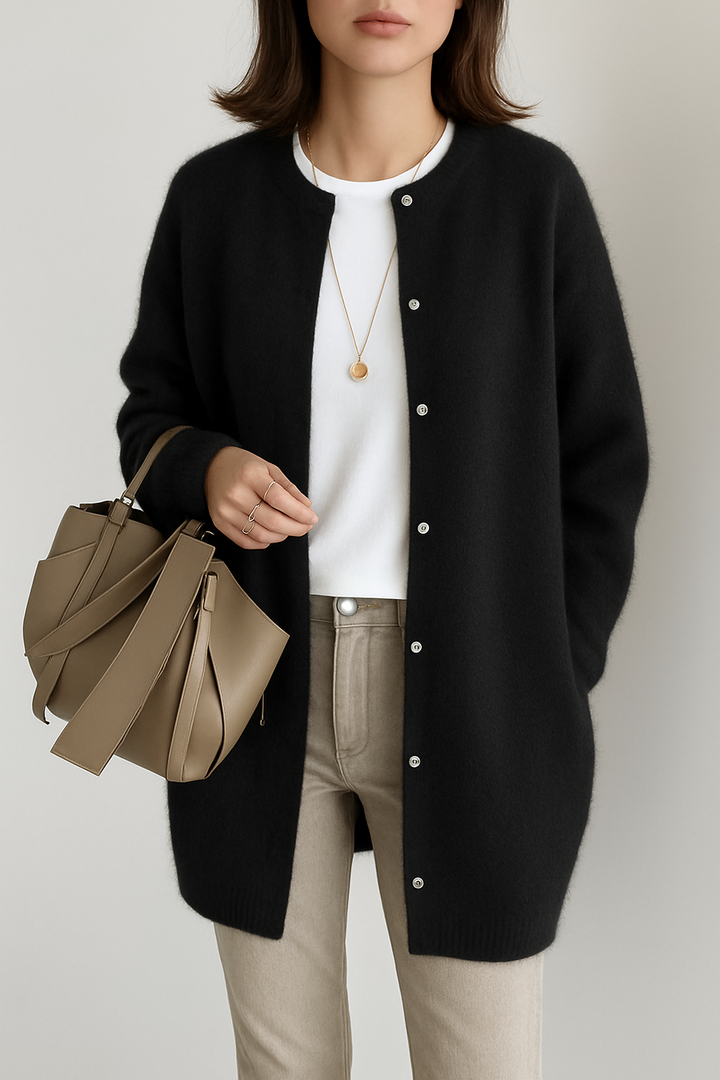 Lunna – Bequeme, weiche Strickjacke