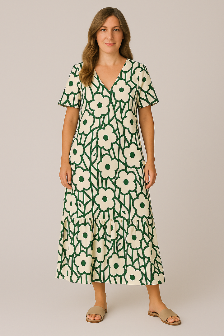 Claire – Leichtes und elegantes Maxikleid 