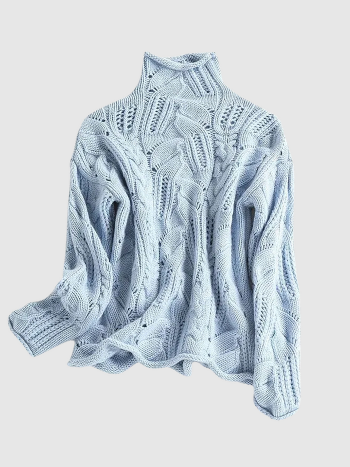 Carla – Eleganter Wollpullover