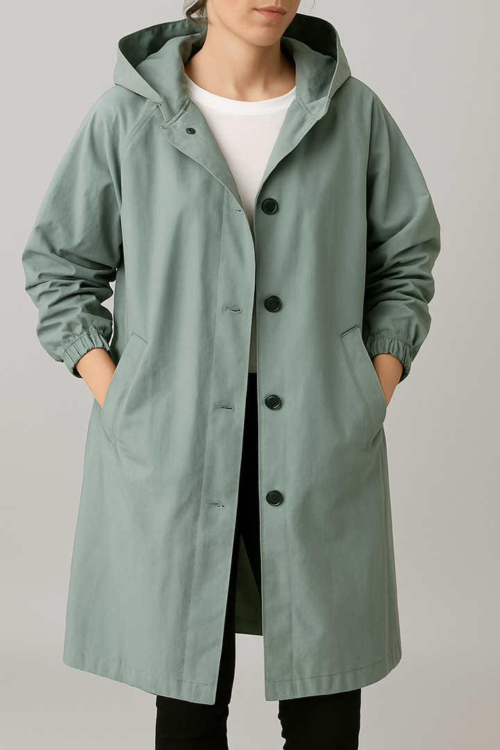 Lunara – Stilvoller Trenchcoat mit Gürtel