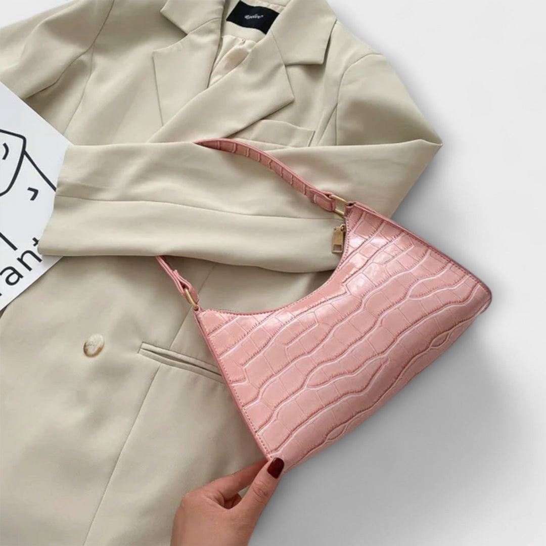 Kelly - Glänzende Ledertasche