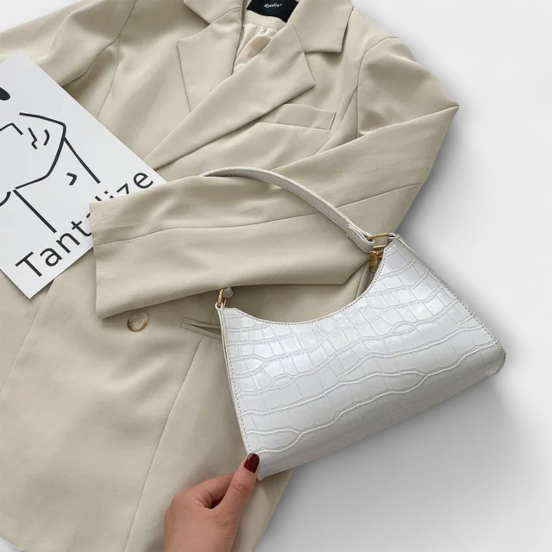 Kelly - Glänzende Ledertasche