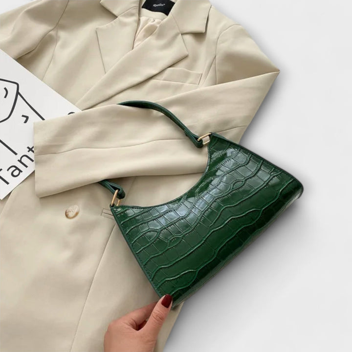 Kelly - Glänzende Ledertasche