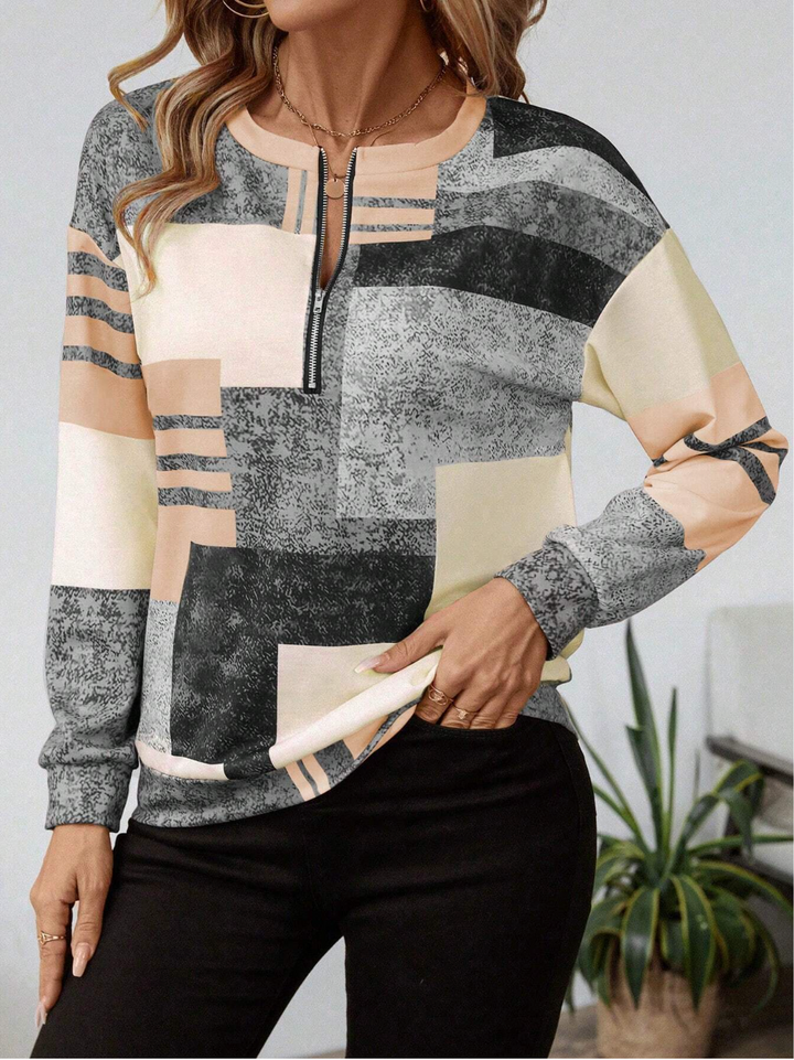 Hilda – Modernes Sweatshirt mit Vintage-Flair