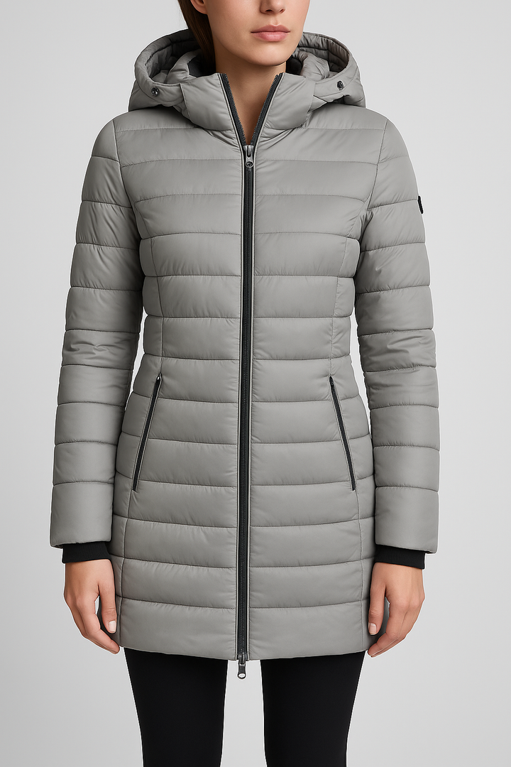 Anna – Schicker und figurschmeichelnder langer Mantel