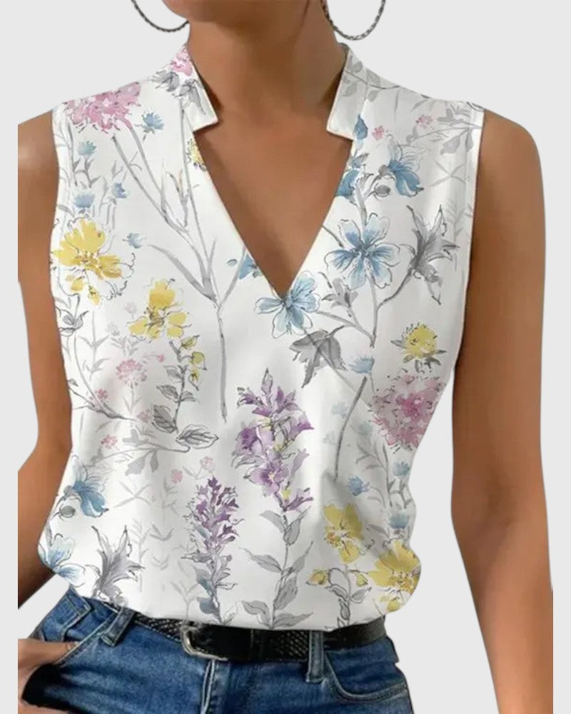 Lyla - V-Ausschnitt-Top