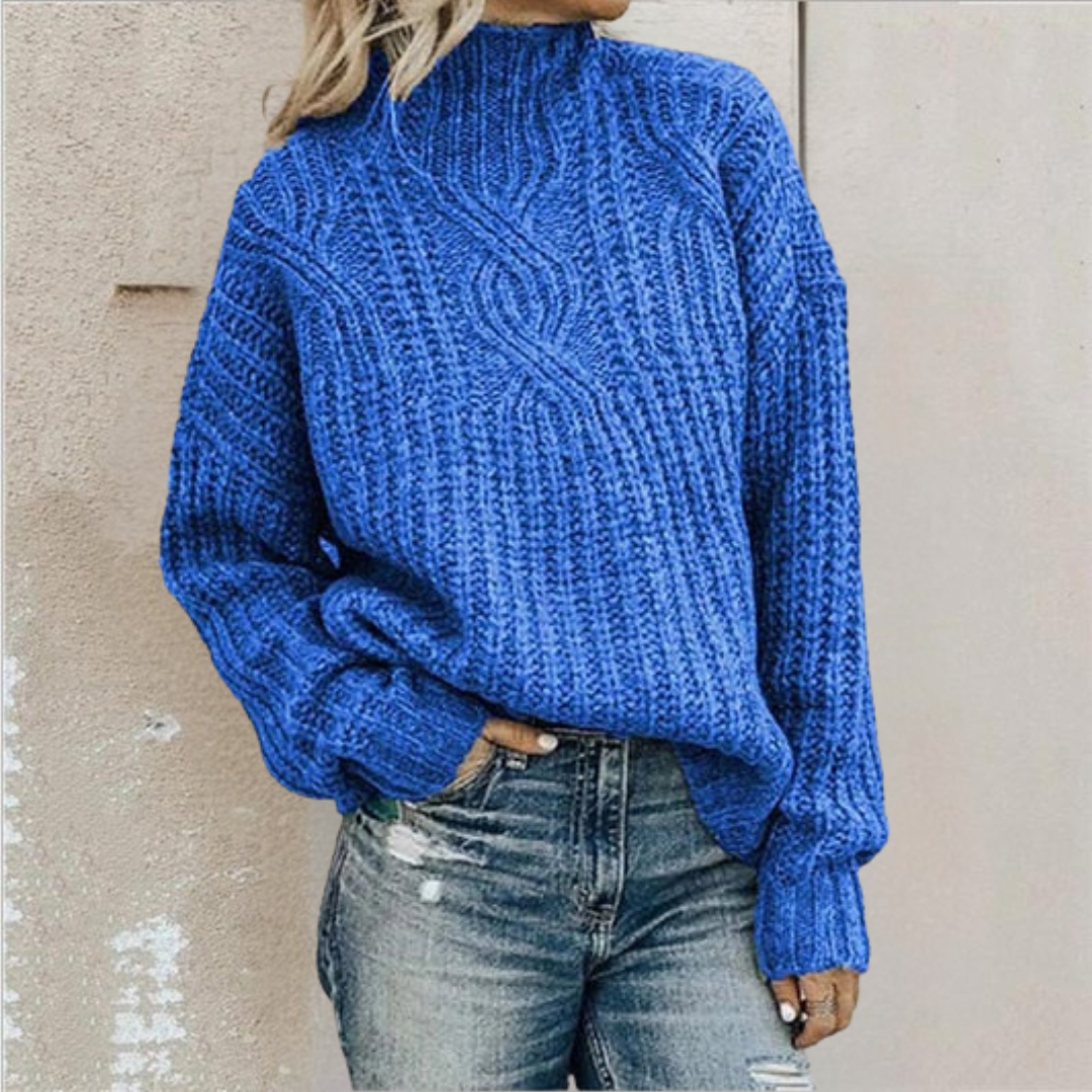 Jacqueline – Chic & Cozy Cable-Knit Sweater