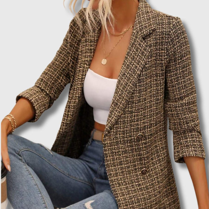 Sabine – Damen-Tweed-Blazer in limitierter Auflage