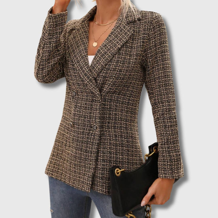 Sabine – Damen-Tweed-Blazer in limitierter Auflage