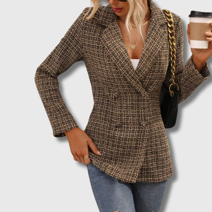 Sabine – Damen-Tweed-Blazer in limitierter Auflage