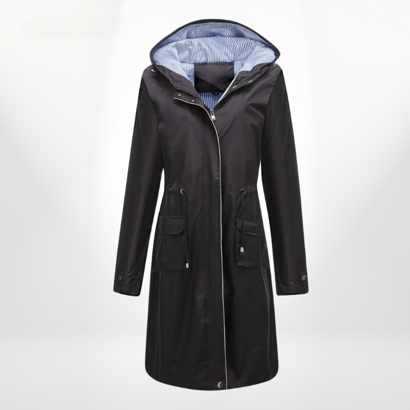 Marcella – Eleganter Trenchcoat mit stilvollen Kordelzügen