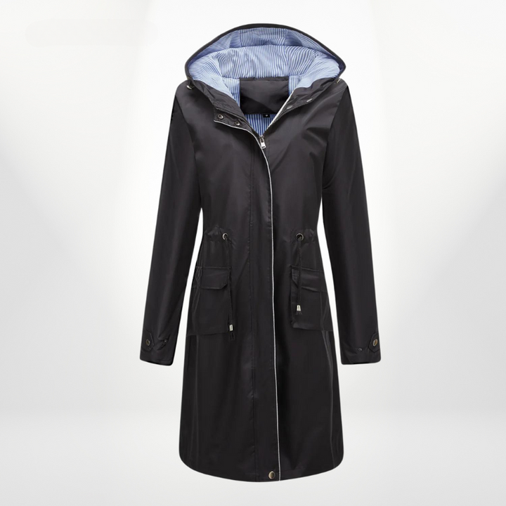 Marcella – Eleganter Trenchcoat mit stilvollen Kordelzügen