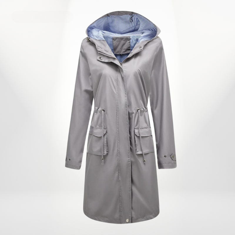 Marcella – Eleganter Trenchcoat mit stilvollen Kordelzügen