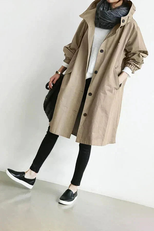 Lunara – Stilvoller Trenchcoat mit Gürtel
