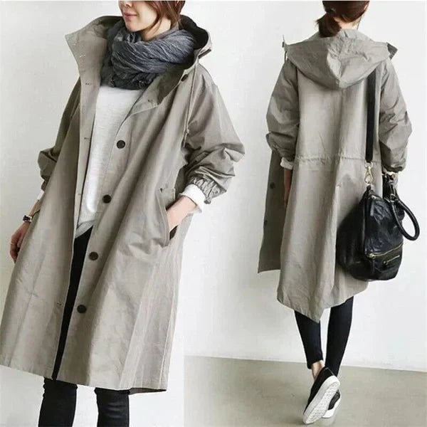 Lunara – Stilvoller Trenchcoat mit Gürtel