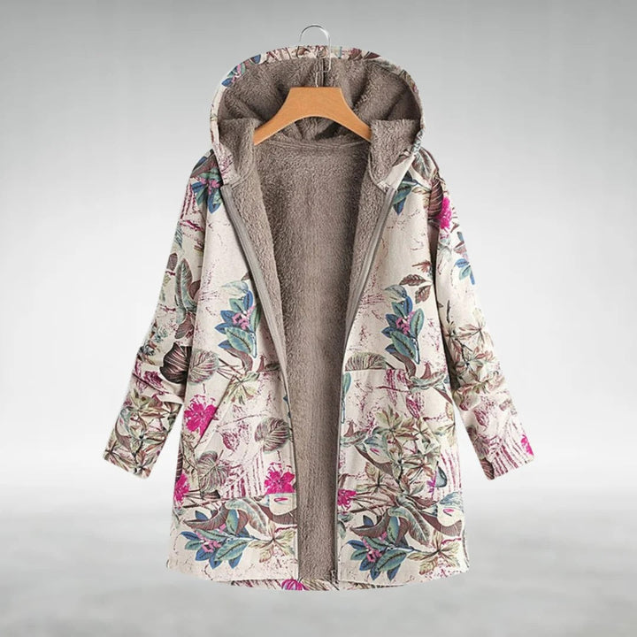 Joanna – Elegante Jacke mit Blumenmuster