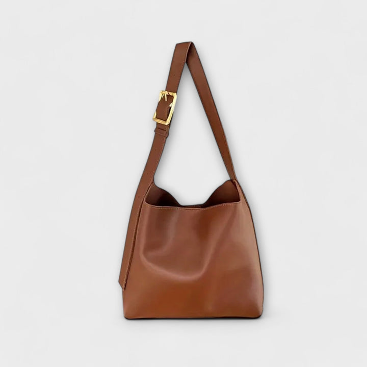 Nina – Elegante Schultertasche aus Leder