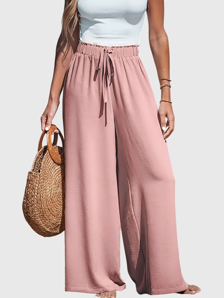 Seraphina | Elegante, hochgeschnittene Hose mit weitem Bein