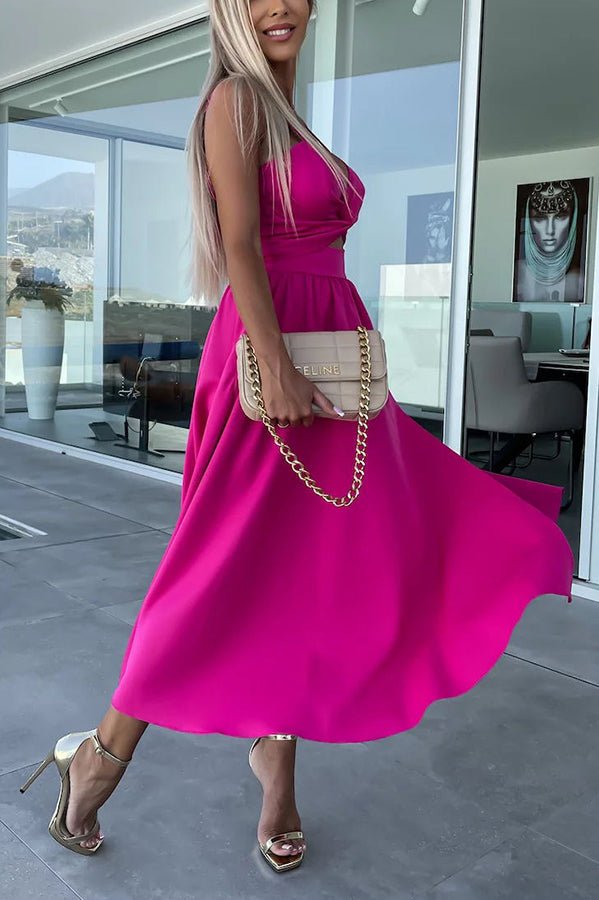 Aubrey | Elegantes Midikleid Mit Schlitz