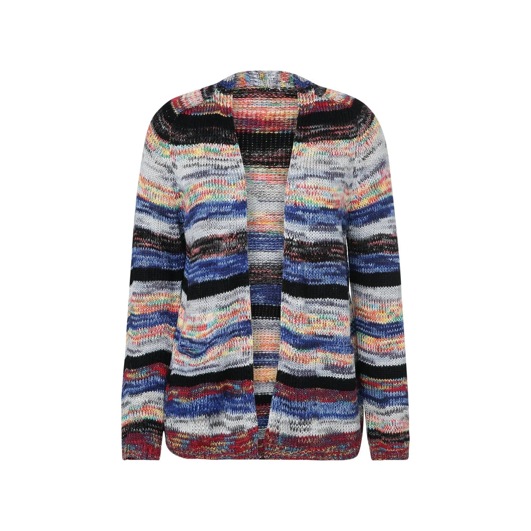 Beth - Vibrant Multicoloured Cardigan