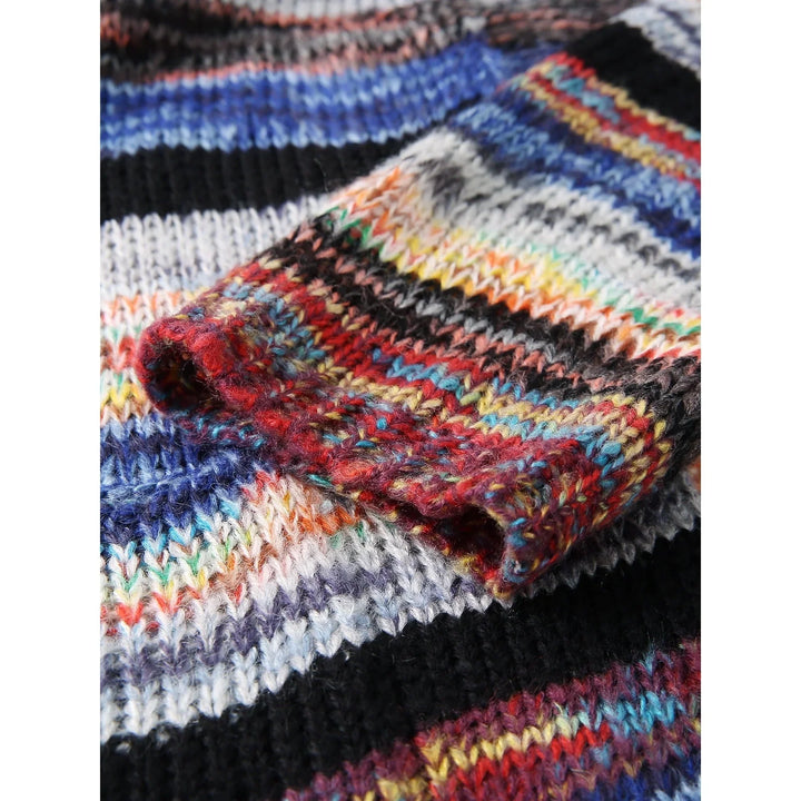 Beth - Vibrant Multicoloured Cardigan