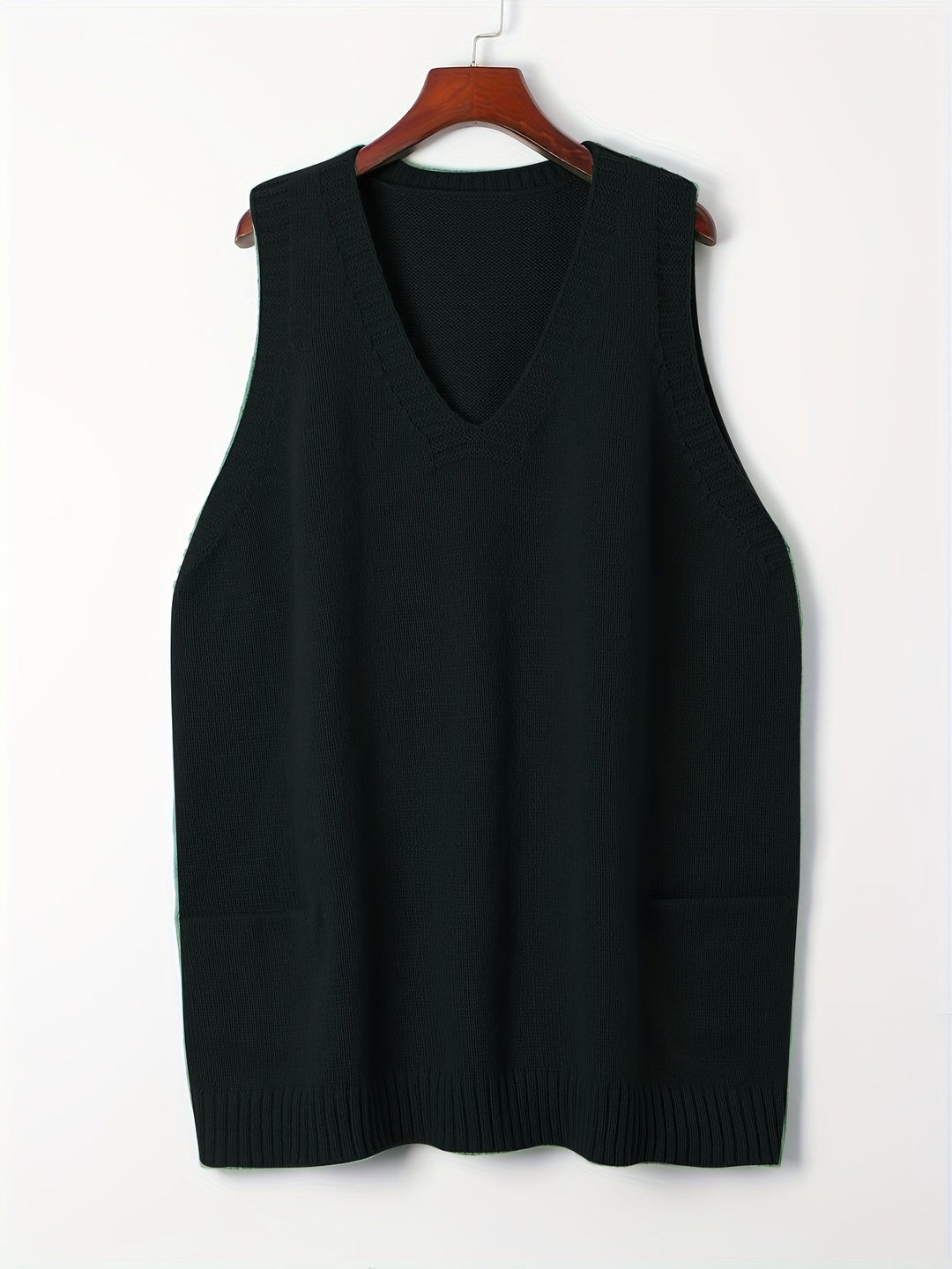 Jamie – Trendy V-Neck Knitwear Vest