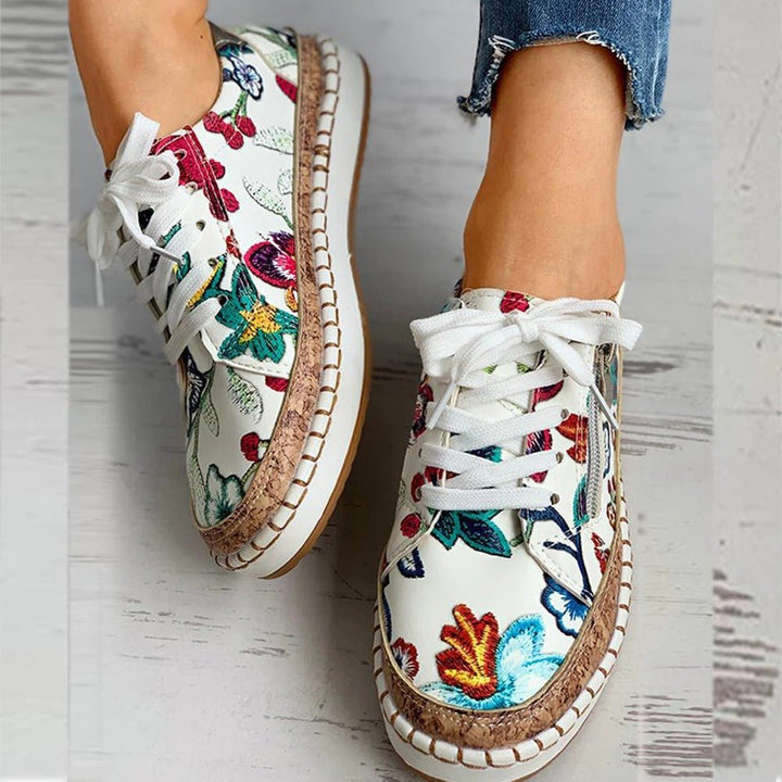 Steplume – Orthopedic Print Sneakers